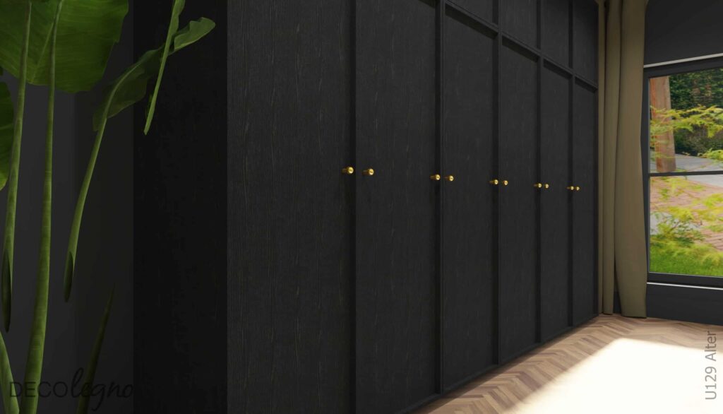 product Decoratief plaatmateriaal zwart eiken PaletteCAD