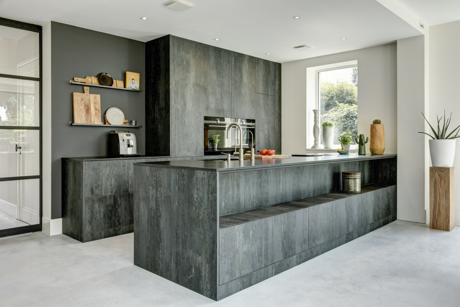 Burned Black keuken op maat