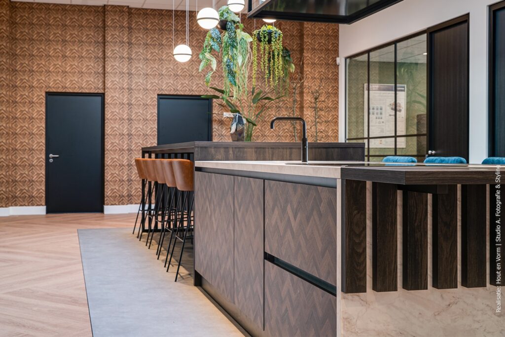 product FB77 Talco - S171 Bruciato - Visgraat bruin Eiken