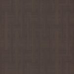 Hele plaatafbeelding van decoratief plaatmateriaal S197 Jiometori van Cleaf, welke een warm houtdecor in combinatie met een grafisch lijnenspel toont