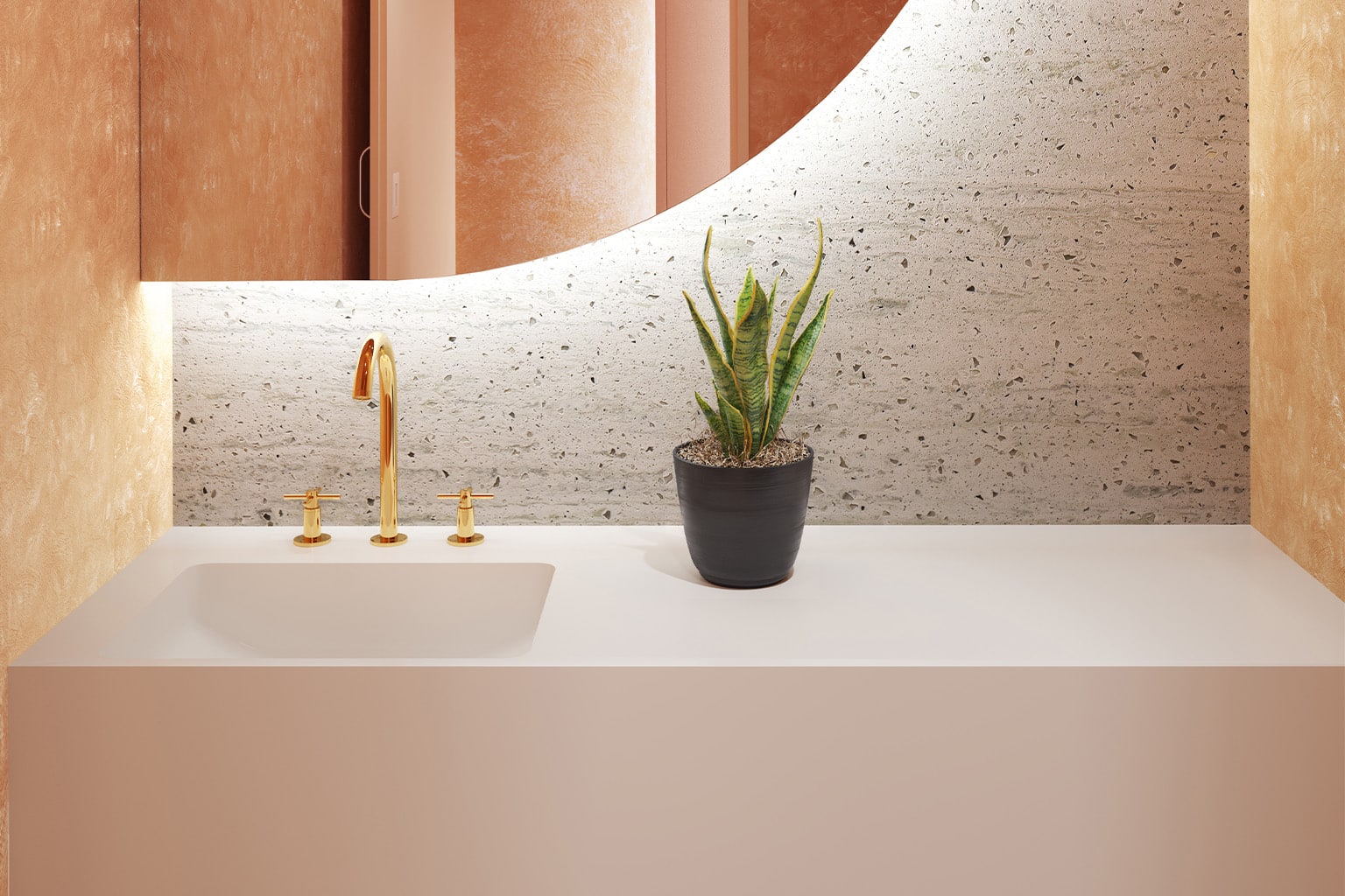 Solid surface in sanitaire ruimtes