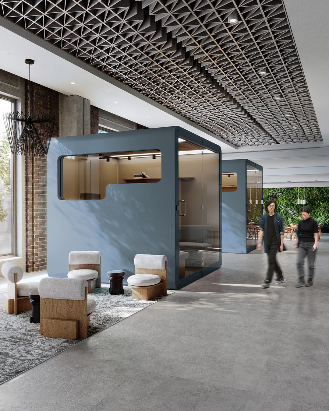 DM1032 Blue Mist Stiltecabine