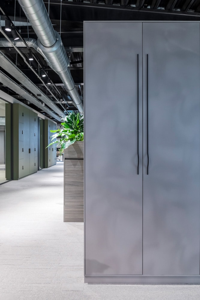 Kast in grijze FC56 Lacca