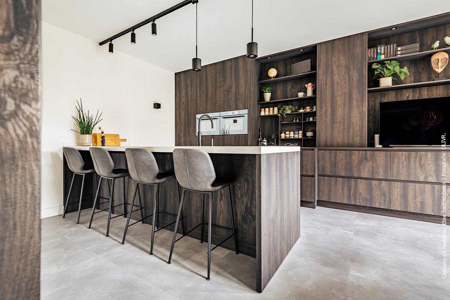 Keuken - S171 Bruciato, DM5058 Blanca Carrera