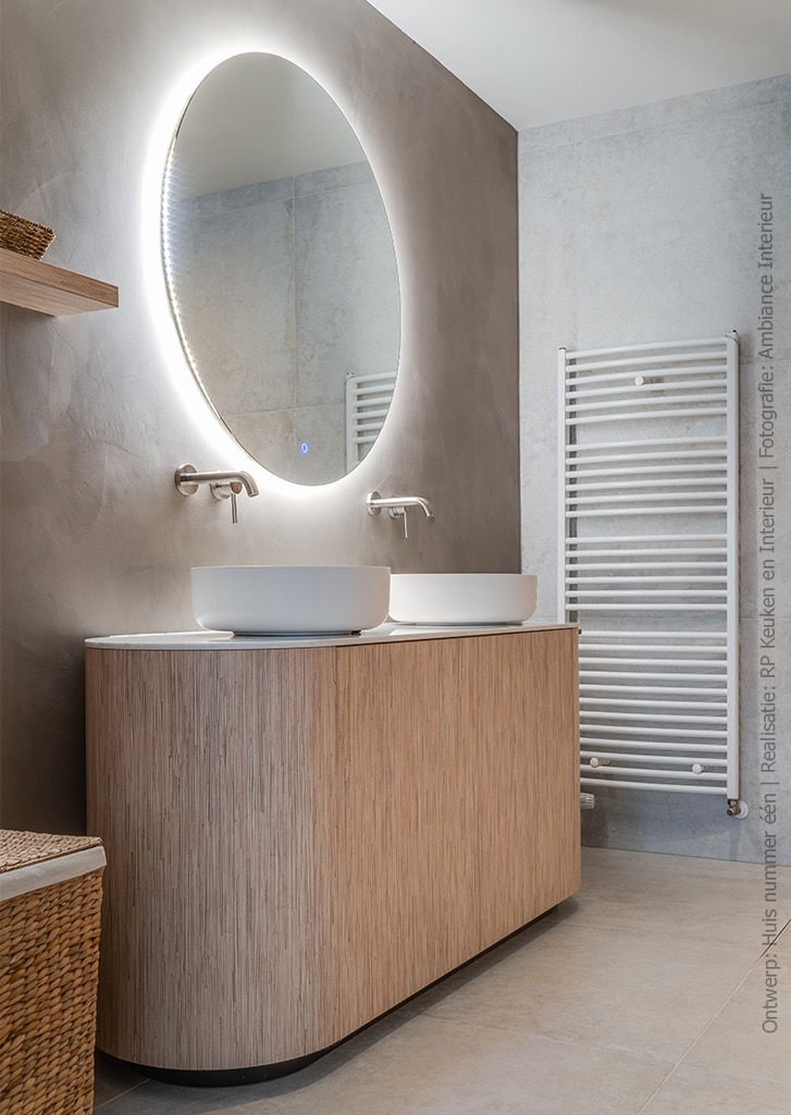 Wasmeubel LK09 Matrix en PAW051 Luna