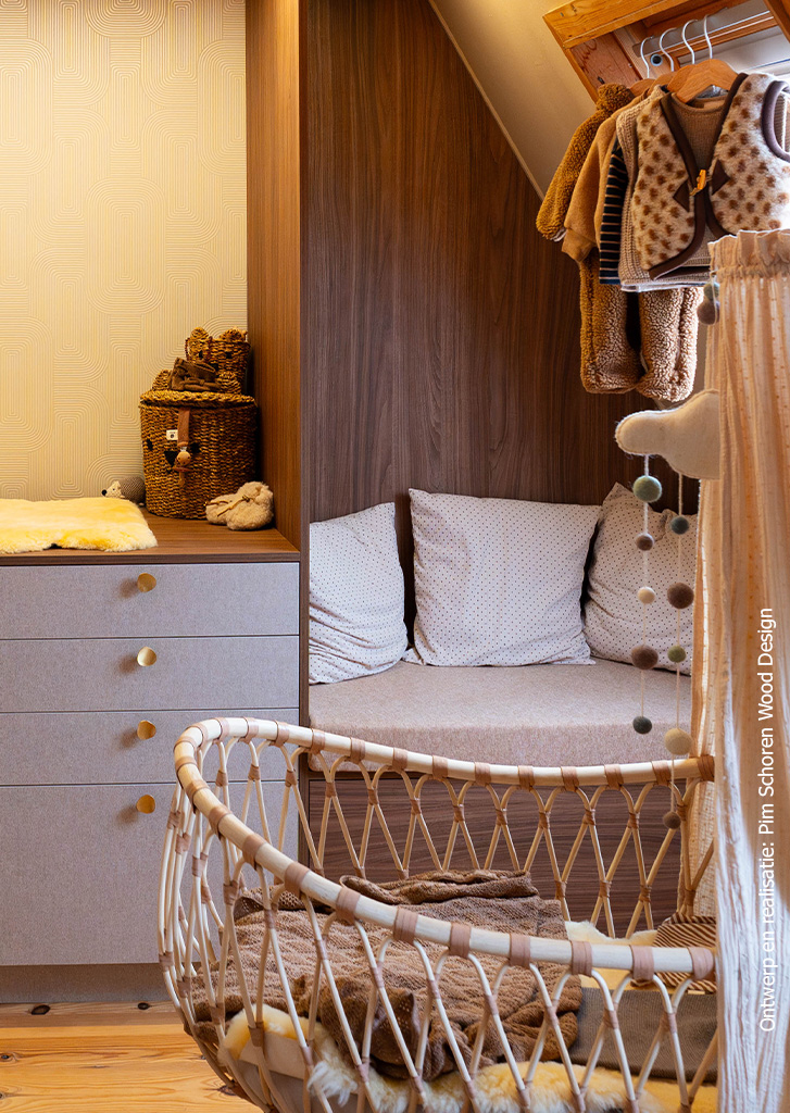 product LS14 Poro Noce - Maatwerk kast