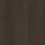 Detailafbeelding S181 Sbalzo van Cleaf, decoratief plaatmateriaal donkerbruin houtdecor met een voelbare, grafische structuur