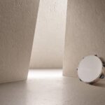 Collectie-afbeelding Taranta: De Taranta textuur van Cleaf vindt zijn inspiratie in het effect van natuursteen dat wordt gewonnen in de omgeving van Puglia.