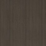Hele plaatafbeelding van decoratief plaatmateriaal met een dynamisch lijnenspel in een donkerbruin eikenhout decor, de S218 Doga van Cleaf.