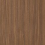 Detailafbeelding LS47 Poro Noce van Cleaf, decoratief plaatmateriaal met bruine walnotenhoutstructuur