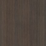 Hele plaatafbeelding LS53 Poro Noce van Cleaf, decoratief plaatmateriaal met donkerbruine walnotenhoutstructuur