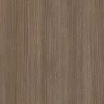 Detailafbeelding van decoratief plaatmateriaal met een stijlvolle warm bruine houttextuur, de LS95 Matrice van Cleaf.